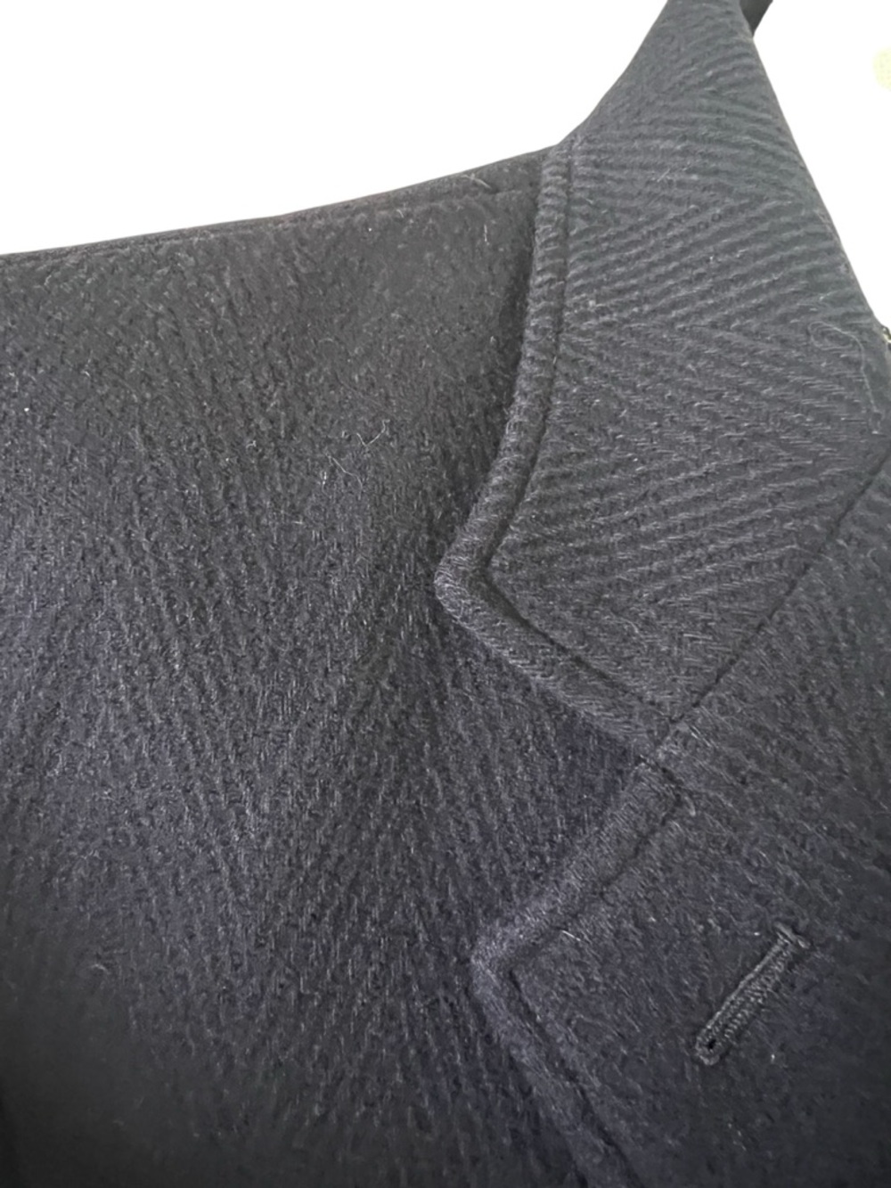 Ralph Lauren Lauren vintage wool cashmere blend size 12 equestrian herringbone - Picture 2 of 9